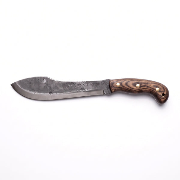 Hearth 16" Carbon Steel Camping Hatchet | Ash, side profile on white