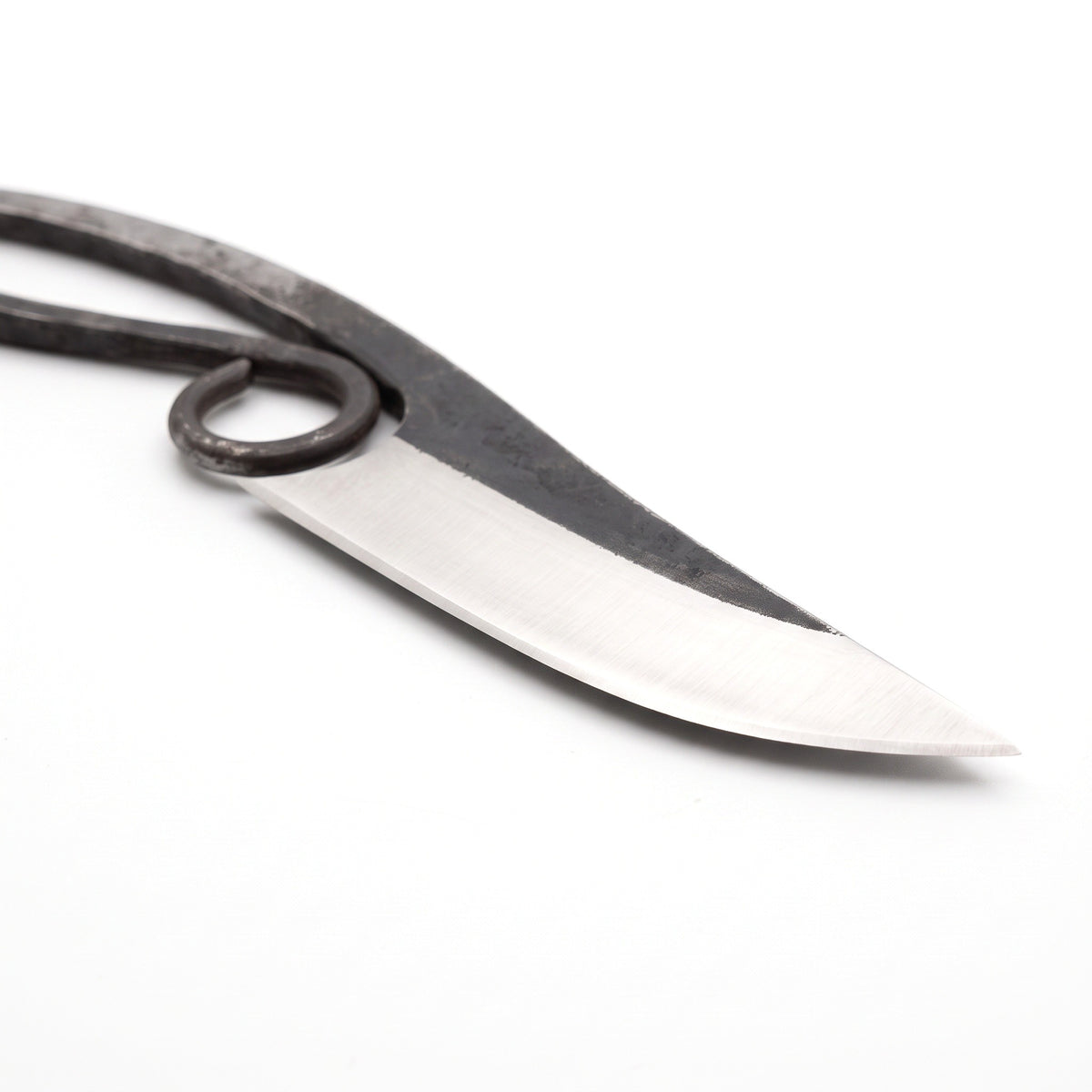 3-Piece Carbon Steel Viking Knife Set | Steel, carbon steel blade close-up